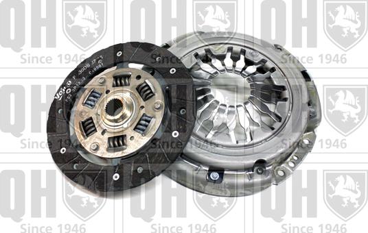 Quinton Hazell QKT2805AF - Комплект сцепления www.autospares.lv