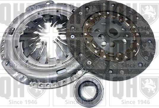 Quinton Hazell QKT2384AF - Clutch Kit www.autospares.lv