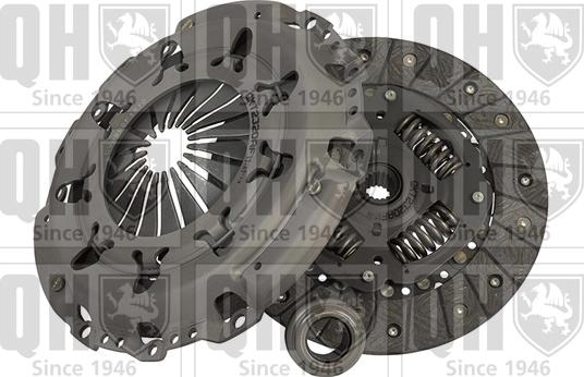 Quinton Hazell QKT2320AF - Комплект сцепления www.autospares.lv