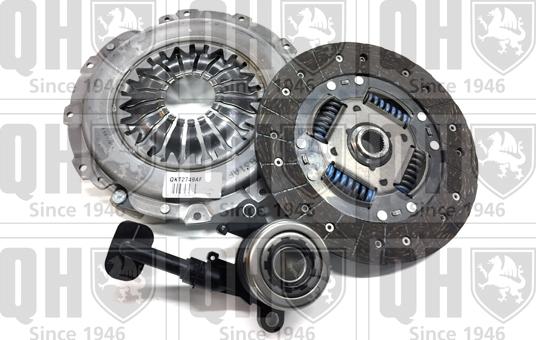 Quinton Hazell QKT2749AF - Clutch Kit www.autospares.lv