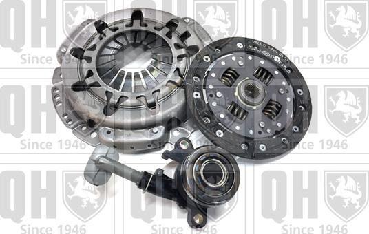 Quinton Hazell QKT2751AF - Комплект сцепления www.autospares.lv