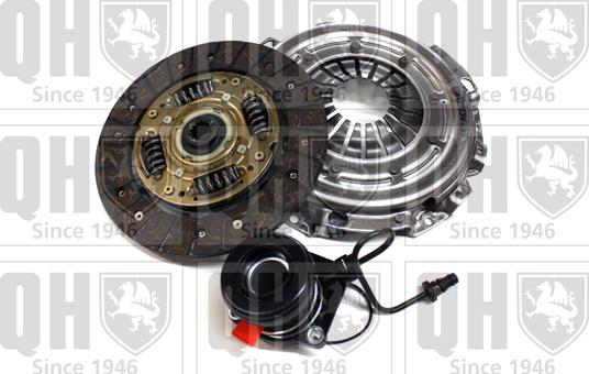 Quinton Hazell QKT2723AF - Clutch Kit www.autospares.lv