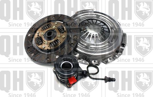 Quinton Hazell QKT2722AF - Clutch Kit www.autospares.lv