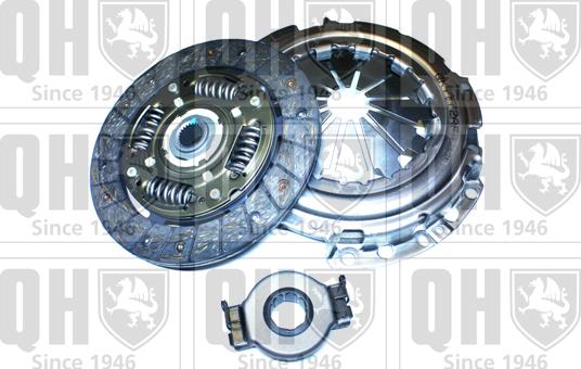 Quinton Hazell QKT772AF - Clutch Kit www.autospares.lv