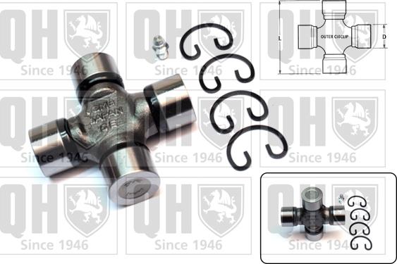 Quinton Hazell QL530 - Vārpstas zobrats, Koniskais zobrats-Diferenciālis www.autospares.lv