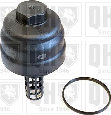 Quinton Hazell QOC1050 - Vāks, Eļļas filtra korpuss www.autospares.lv