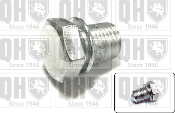 Quinton Hazell QOC1016 - Sealing Plug, oil sump www.autospares.lv