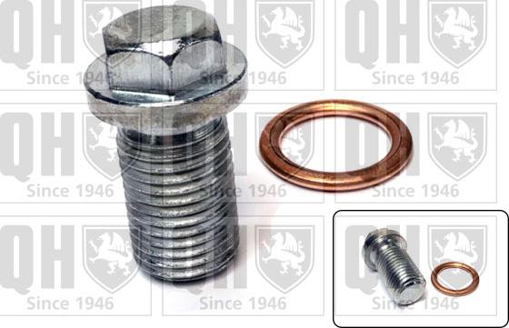 Quinton Hazell QOC1033 - Sealing Plug, oil sump www.autospares.lv