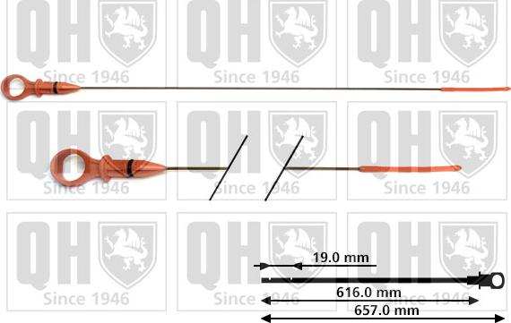 Quinton Hazell QOD142 - Eļļas tausts www.autospares.lv