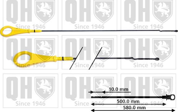 Quinton Hazell QOD165 - Eļļas tausts www.autospares.lv