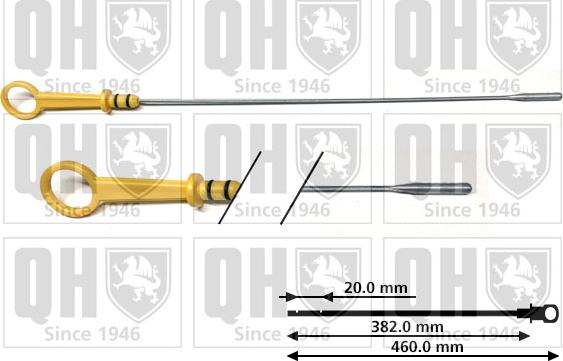 Quinton Hazell QOD161 - Eļļas tausts www.autospares.lv