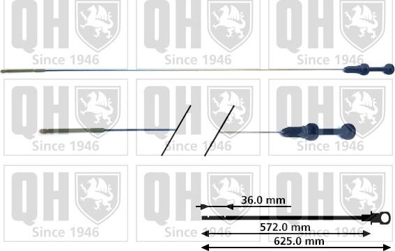 Quinton Hazell QOD108 - Eļļas tausts www.autospares.lv