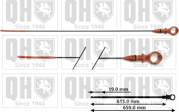 Quinton Hazell QOD116 - Eļļas tausts www.autospares.lv