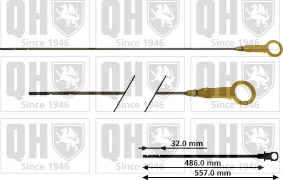 Quinton Hazell QOD121 - Eļļas tausts www.autospares.lv