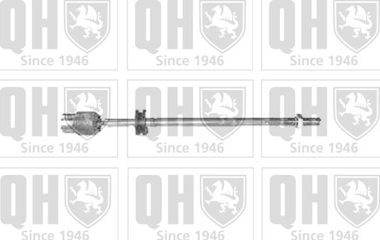 Quinton Hazell QR5209S - Aksiālais šarnīrs, Stūres šķērsstiepnis www.autospares.lv