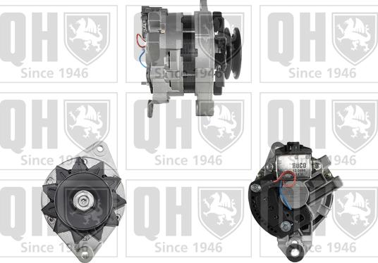 Quinton Hazell QRA1858 - Alternator www.autospares.lv