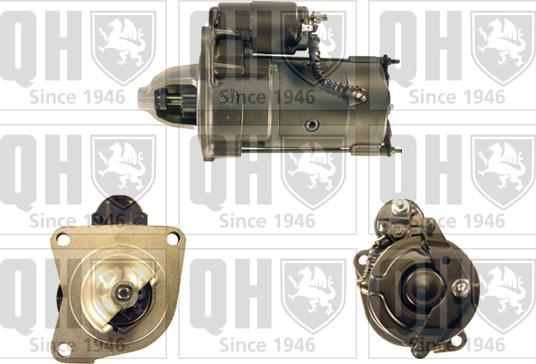 Quinton Hazell QRS1412 - Стартер www.autospares.lv