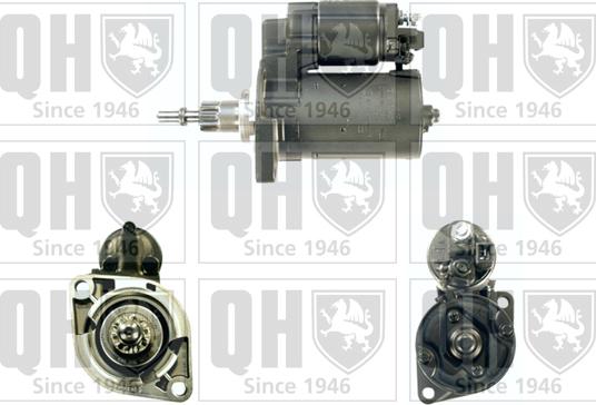 Quinton Hazell QRS1618 - Стартер www.autospares.lv