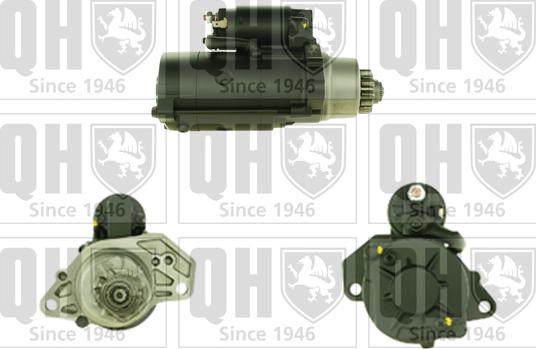 Quinton Hazell QRS1395 - Стартер www.autospares.lv