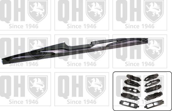 Quinton Hazell QRW016 - Щетка стеклоочистителя www.autospares.lv