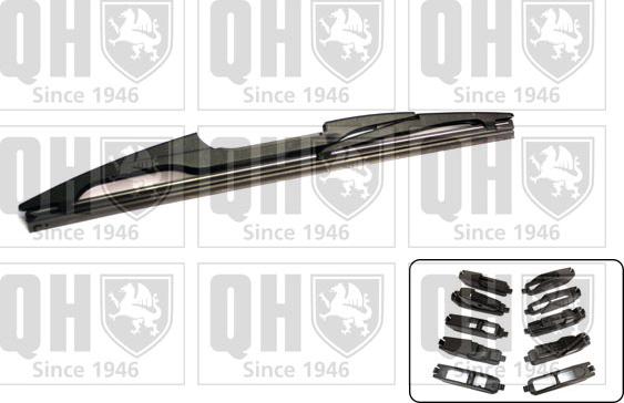 Quinton Hazell QRW011 - Stikla tīrītāja slotiņa www.autospares.lv