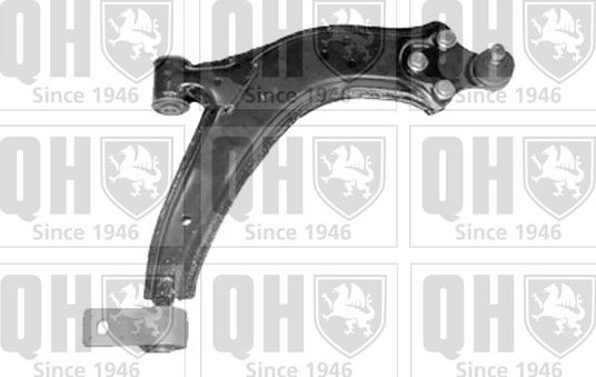 Quinton Hazell QSA996S - Рычаг подвески колеса www.autospares.lv