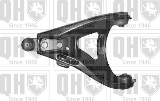 Quinton Hazell QSA267S - Рычаг подвески колеса www.autospares.lv