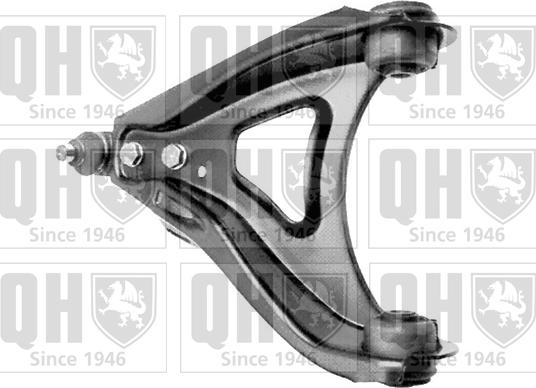 Quinton Hazell QSA2034S - Рычаг подвески колеса www.autospares.lv