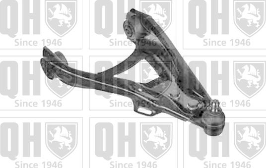 Quinton Hazell QSA2037S - Рычаг подвески колеса www.autospares.lv