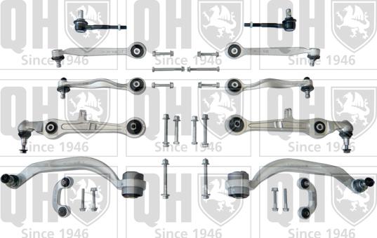 Quinton Hazell QSJ5010K - Remkomplekts, Neatk. balstiekārtas šķērssvira www.autospares.lv