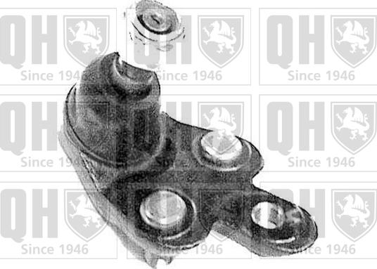 Quinton Hazell QSJ1237S - Шаровая опора, несущий / направляющий шарнир www.autospares.lv