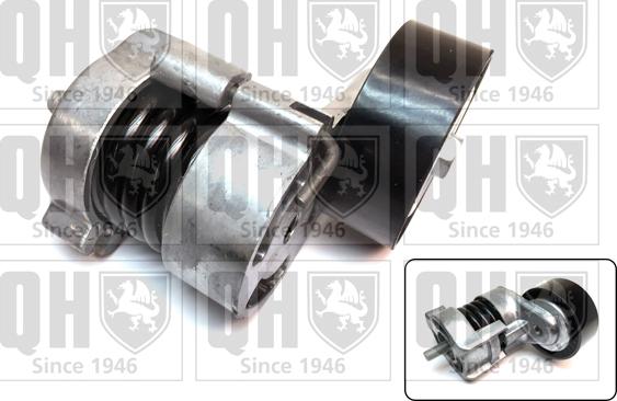 Quinton Hazell QTA1430 - Ролик, поликлиновый ремень www.autospares.lv