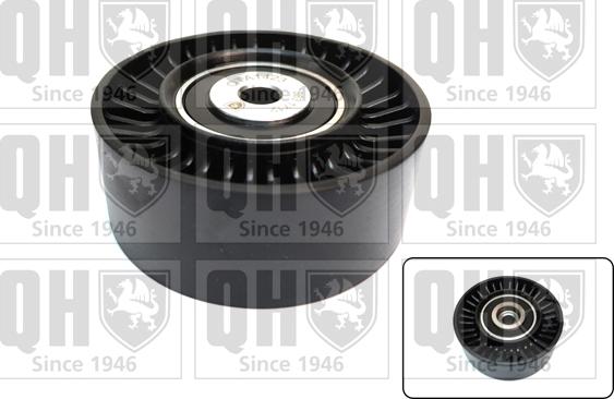 Quinton Hazell QTA1423 - Ролик, поликлиновый ремень www.autospares.lv