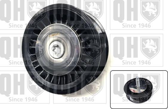 Quinton Hazell QTA1536 - Pulley, v-ribbed belt www.autospares.lv