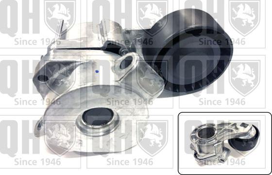 Quinton Hazell QTA1577 - Ролик, поликлиновый ремень www.autospares.lv