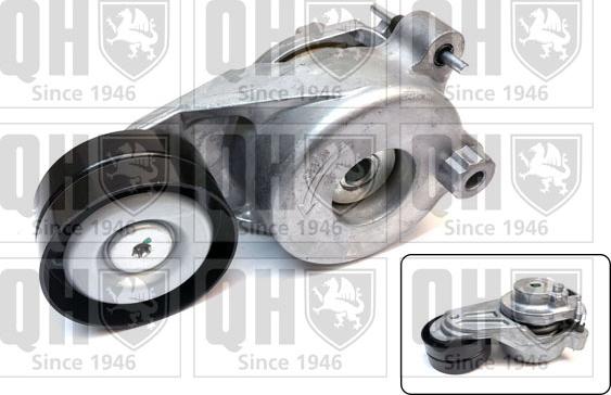 Quinton Hazell QTA1653 - Pulley, v-ribbed belt www.autospares.lv