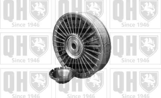 Quinton Hazell QTA1085 - Pulley, v-ribbed belt www.autospares.lv