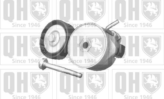 Quinton Hazell QTA1133 - Belt Tensioner, v-ribbed belt www.autospares.lv