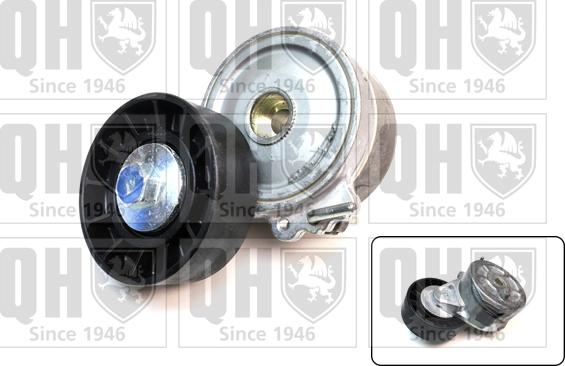 Quinton Hazell QTA1210 - Belt Tensioner, v-ribbed belt www.autospares.lv