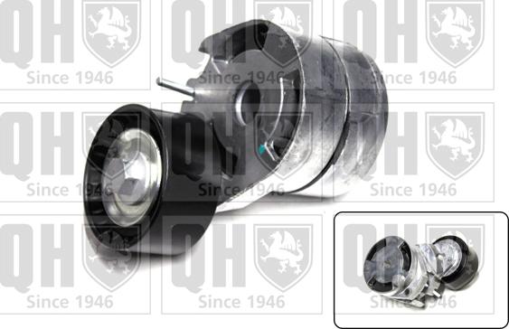 Quinton Hazell QTA1225 - Ролик, поликлиновый ремень www.autospares.lv