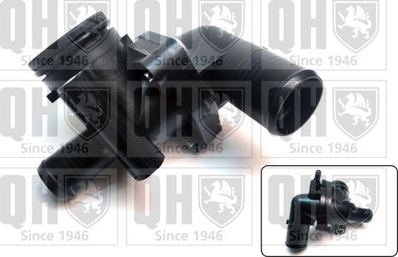 Quinton Hazell QTH935K - Термостат охлаждающей жидкости / корпус www.autospares.lv