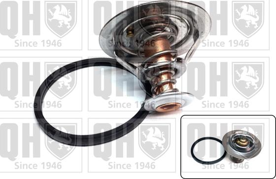 Quinton Hazell QTH924K - Термостат охлаждающей жидкости / корпус www.autospares.lv