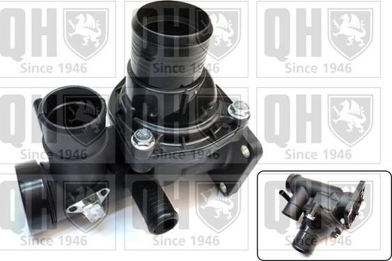 Quinton Hazell QTH973K - Термостат охлаждающей жидкости / корпус www.autospares.lv