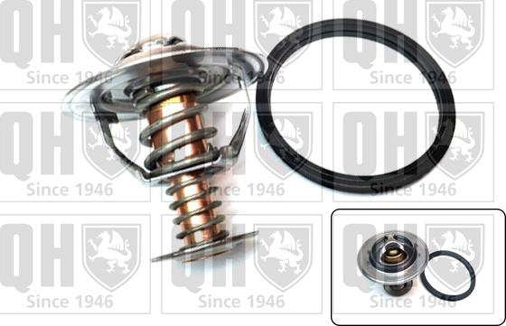 Quinton Hazell QTH499K - Термостат охлаждающей жидкости / корпус www.autospares.lv