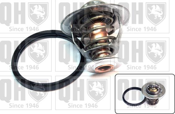 Quinton Hazell QTH495K - Термостат охлаждающей жидкости / корпус www.autospares.lv