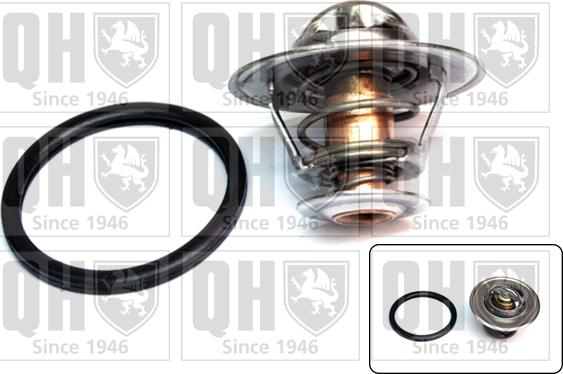 Quinton Hazell QTH469K - Coolant thermostat / housing www.autospares.lv