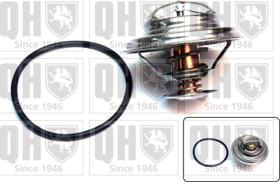 Quinton Hazell QTH400K - Coolant thermostat / housing www.autospares.lv