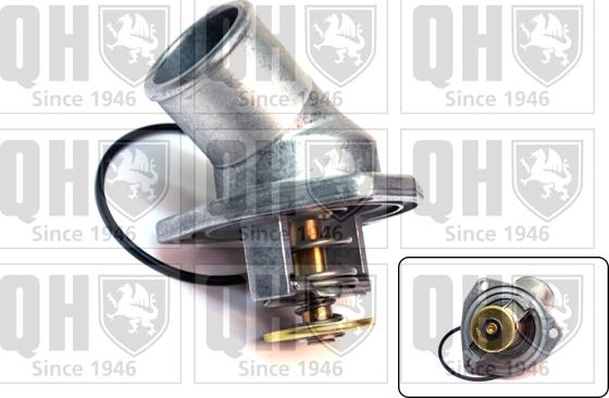 Quinton Hazell QTH418K - Термостат охлаждающей жидкости / корпус www.autospares.lv