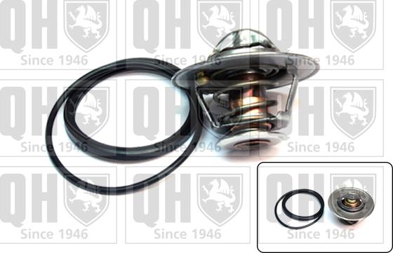 Quinton Hazell QTH484K - Coolant thermostat / housing www.autospares.lv