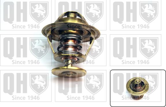 Quinton Hazell QTH487 - Coolant thermostat / housing www.autospares.lv